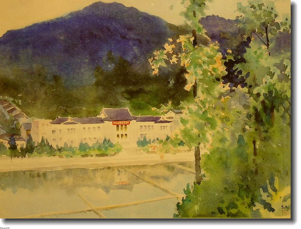 古元水彩画 古元水彩画高清作品-图片1