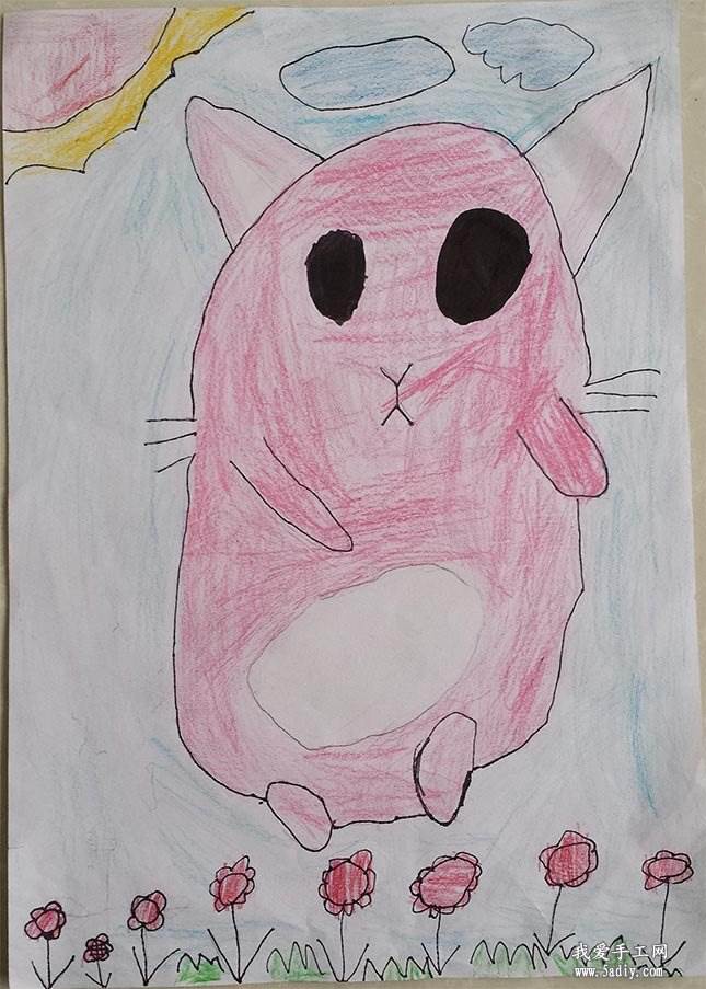 一幅简单的水彩画