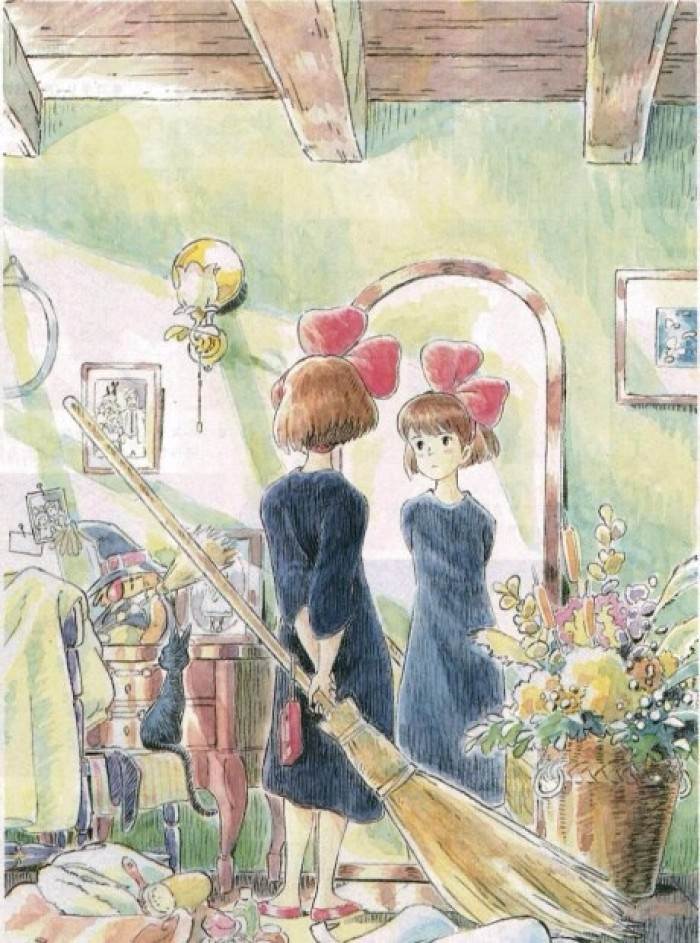 宫崎骏水彩画 宫崎骏水彩画集-图片1