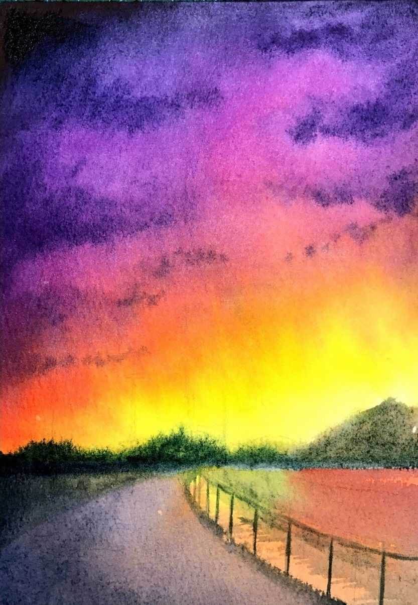 最简单的水彩画怎么画 最简单的水彩画怎么画教程-图片3