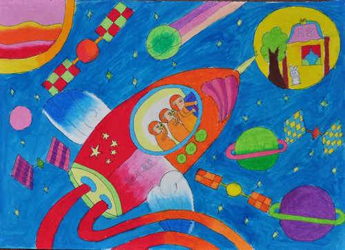 简单的水彩笔画 简单的水彩笔画儿童画-图片1