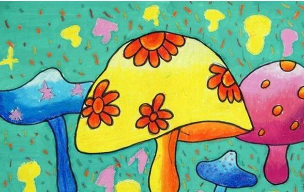 简单的水彩画儿童 儿童水彩画入门简单画-图片1