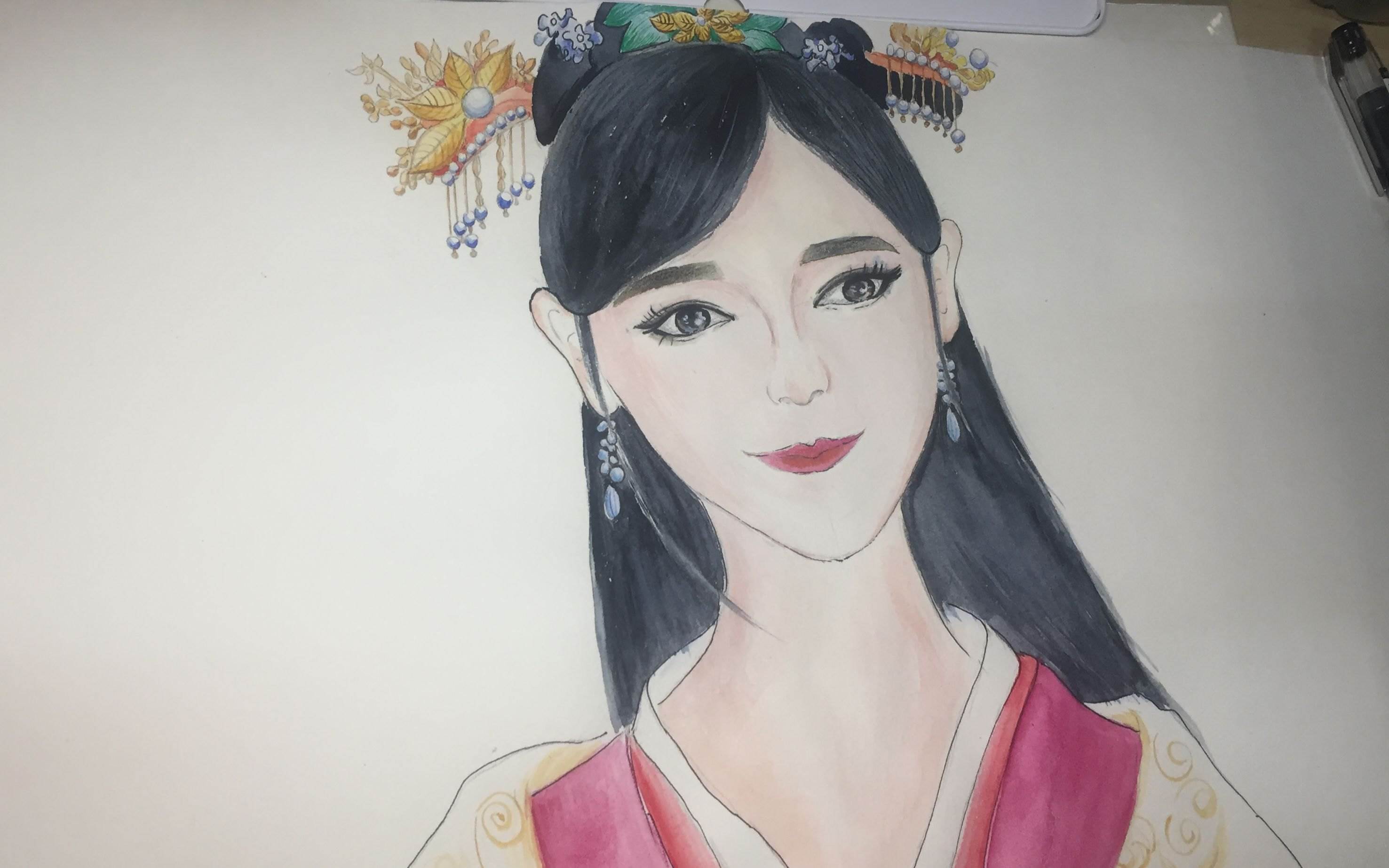 工笔画和水彩画 工笔画和水彩画哪个容易画-图片1