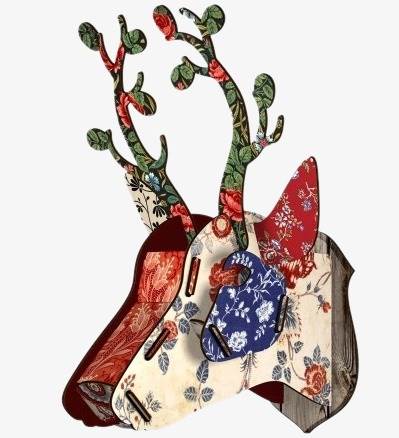 梅花鹿水彩画 梅花鹿水彩画图片大全-图片1