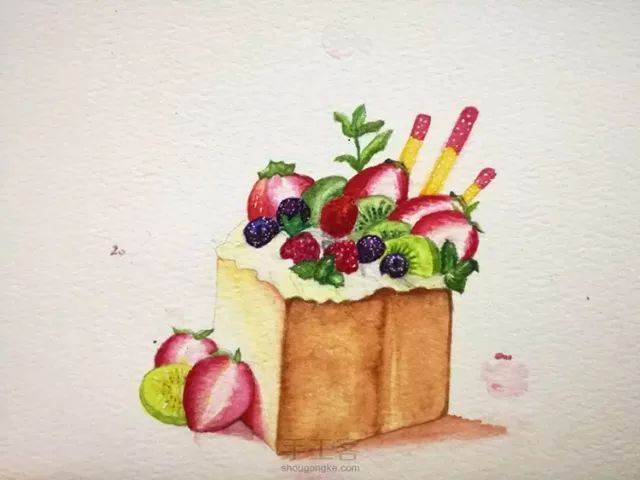 我会画水彩画