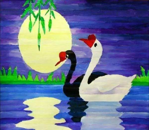 水彩画与水粉画 简单的水彩画-图片3