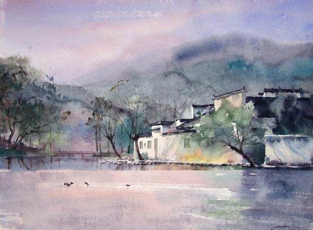 大师水彩画作品欣赏 大师水彩画作品欣赏花-图片1