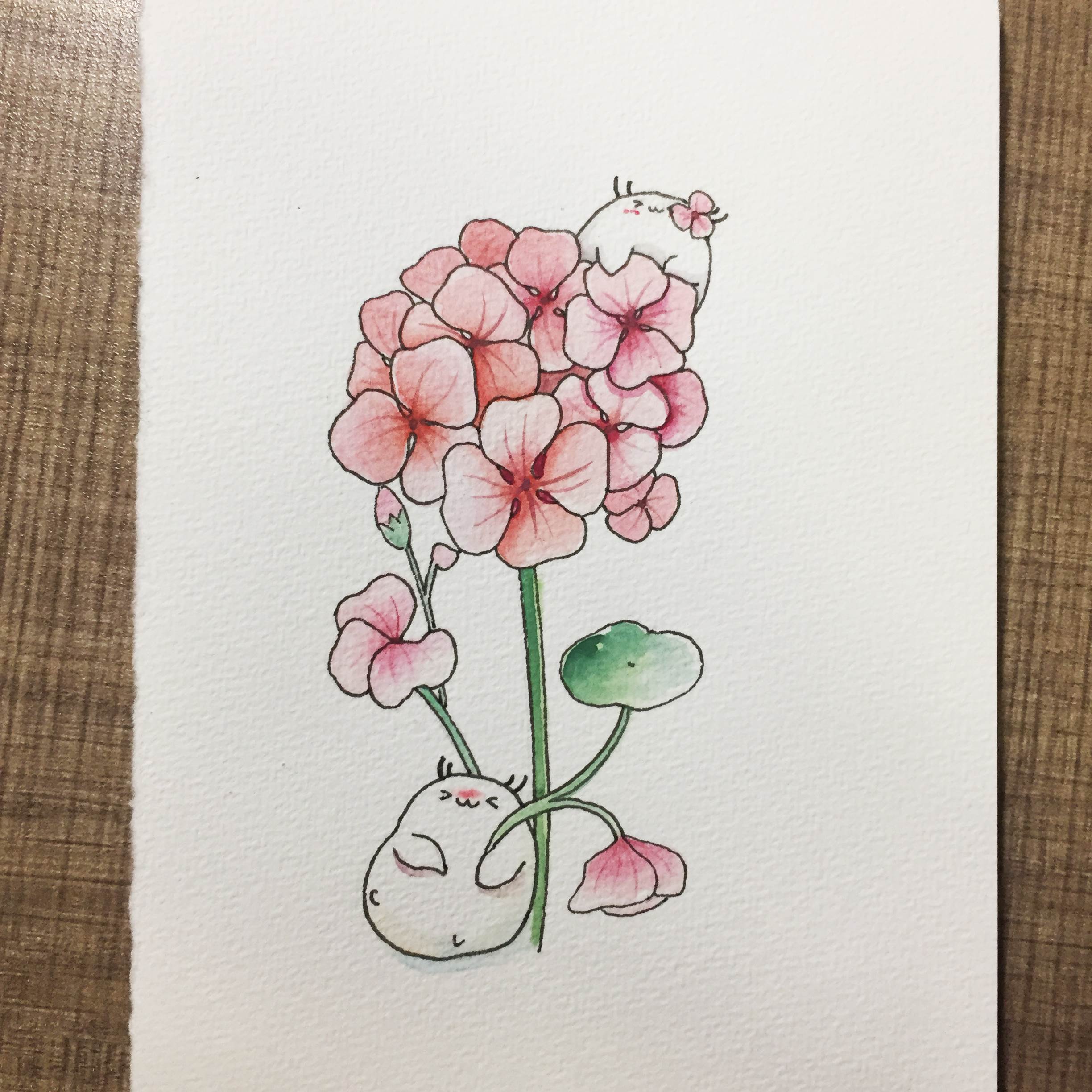 新手画水彩画