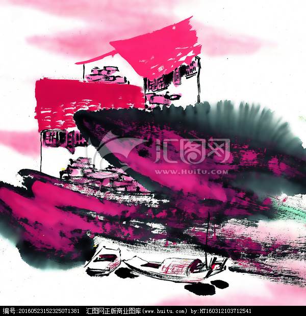 高质量的水彩画