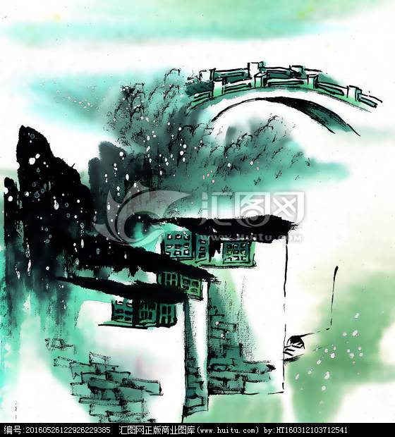 高质量的水彩画