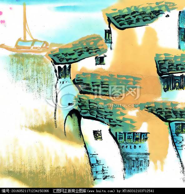 高质量的水彩画