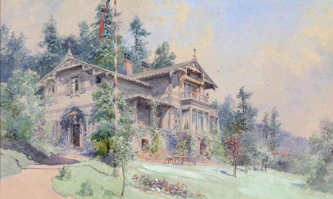 高质量的水彩画