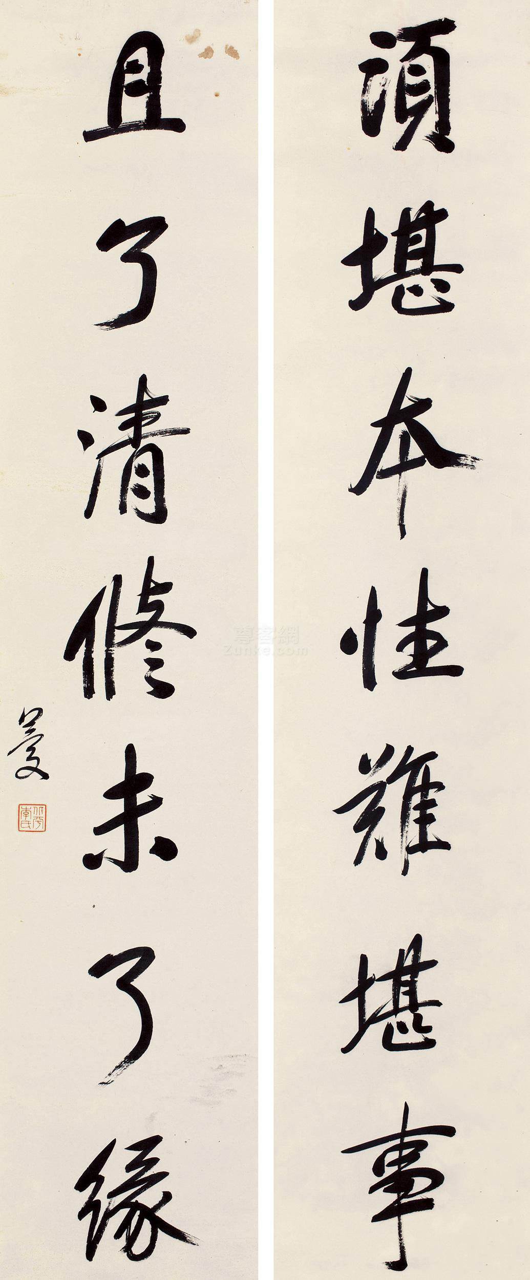 李庆水彩画
