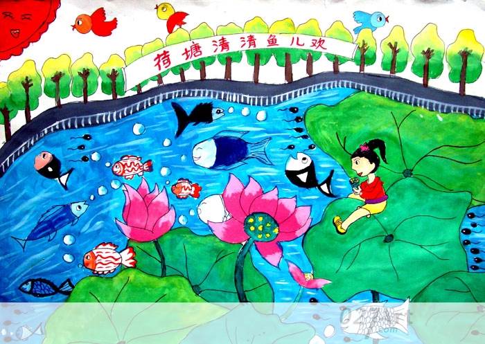 儿童画和水彩画的区别