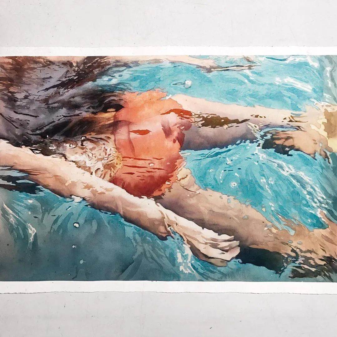 精美水彩画