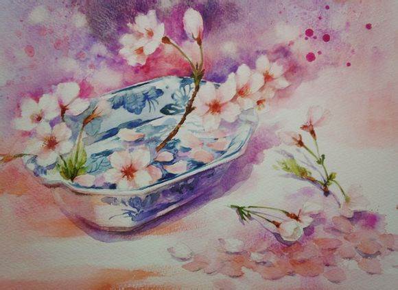 代画水彩画