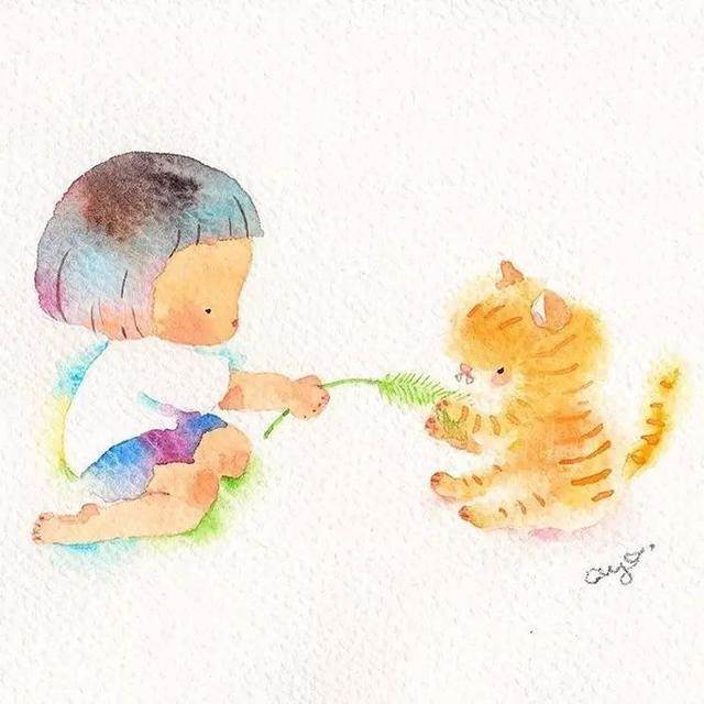 入门儿童水彩画