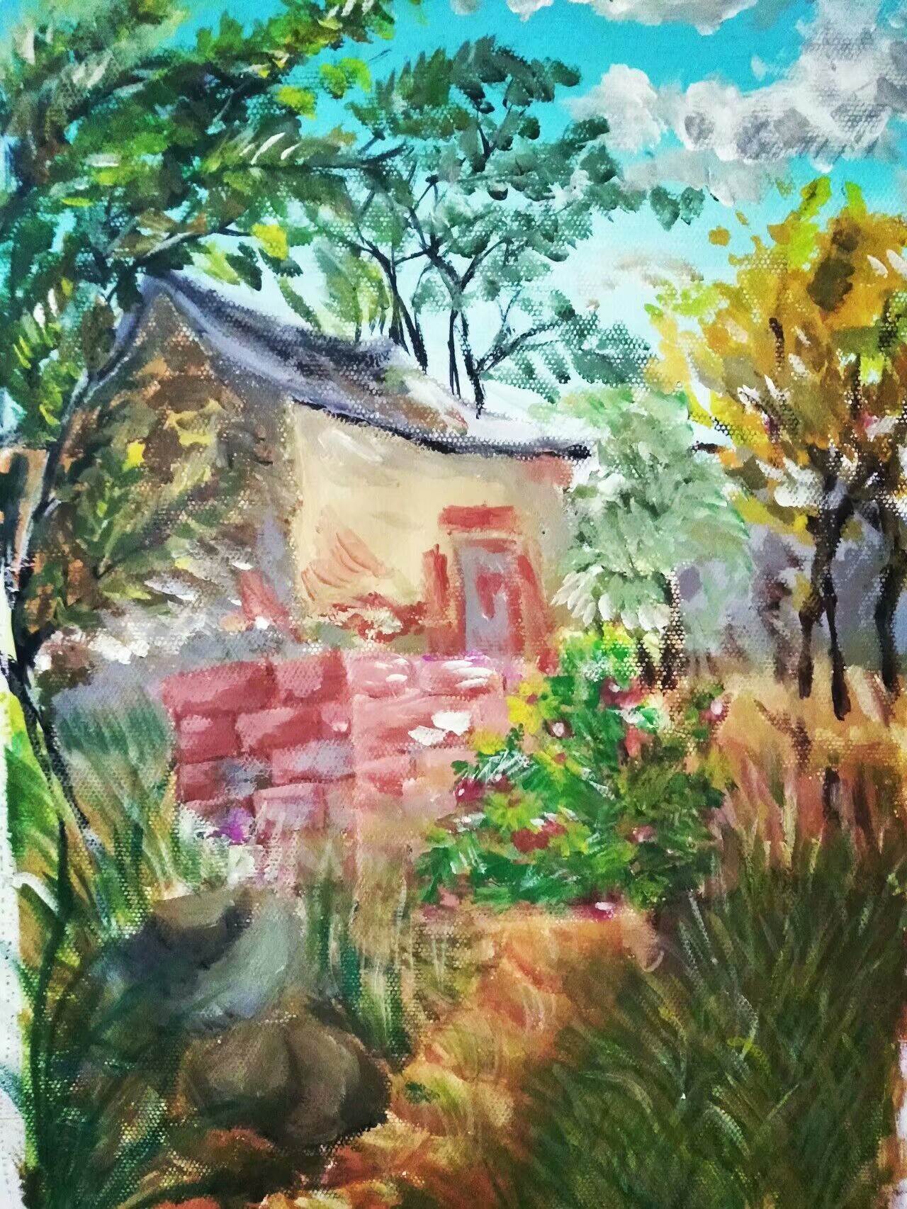 好看的水粉画