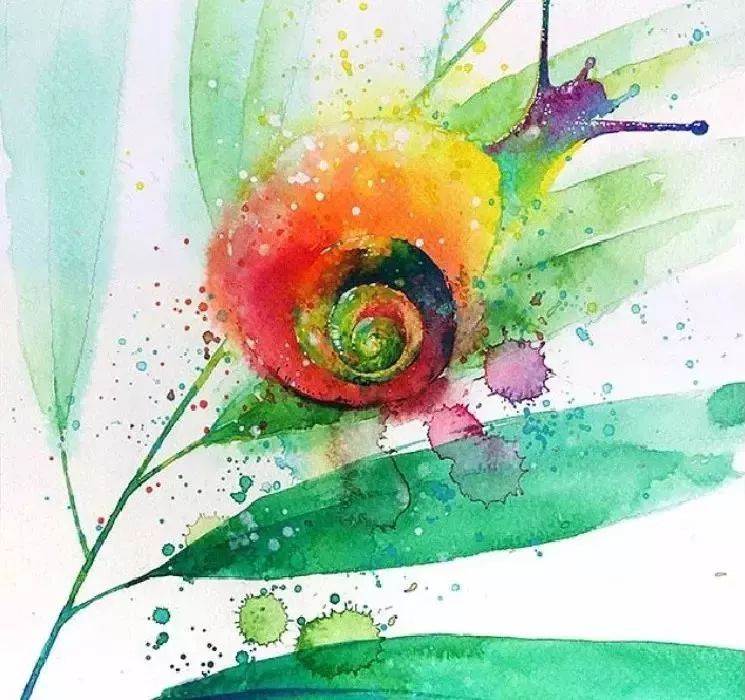 漂亮水彩画