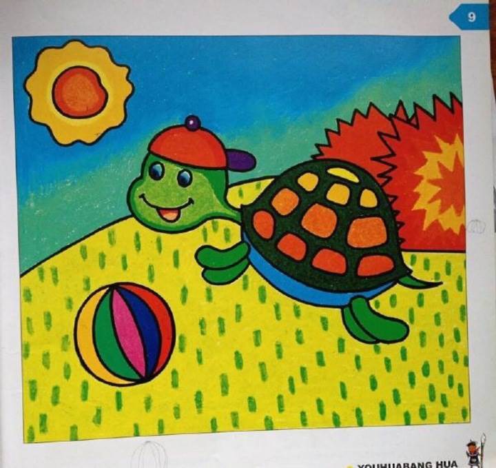 简单的水粉画初学者