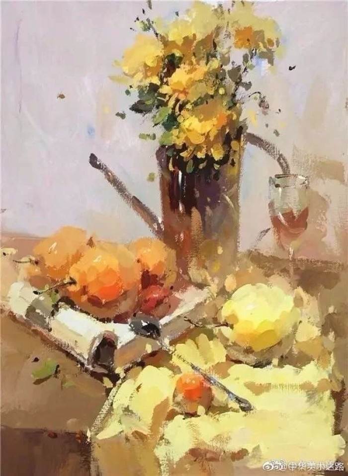 水粉画临摹