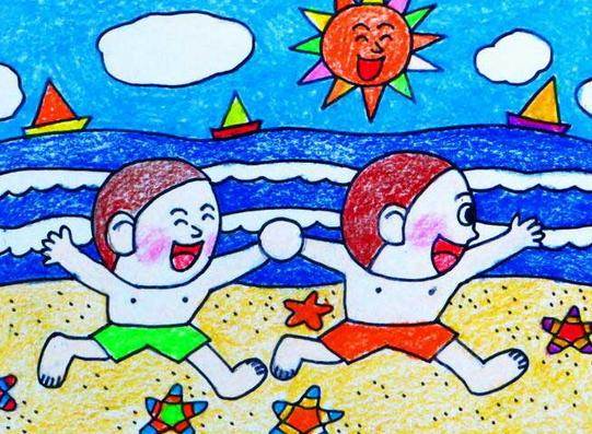 儿童创意水粉画