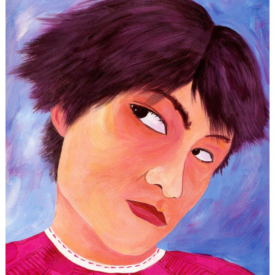 水粉画作品人物