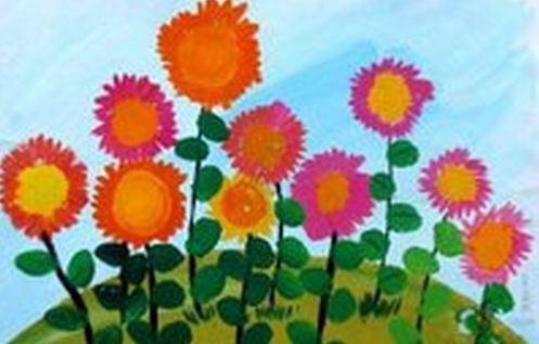 好看简单的水粉画