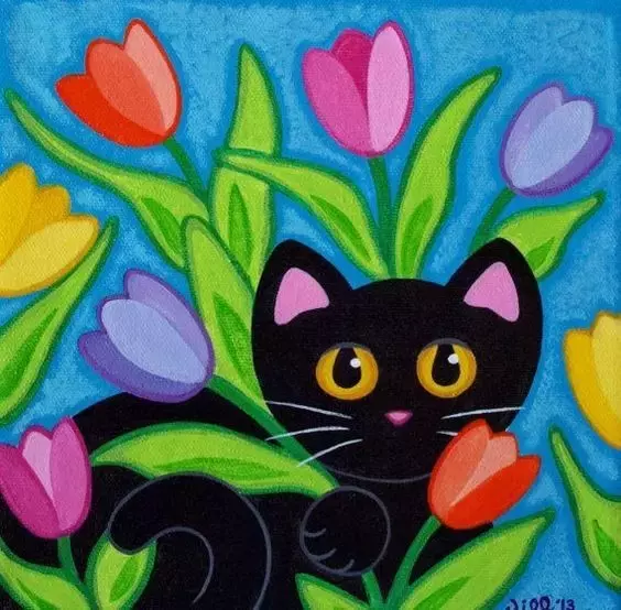 水粉画儿童初学