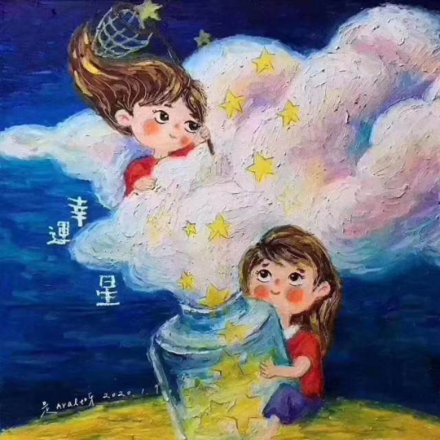 水粉画作品人物