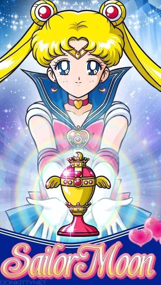 美少女战士水粉画