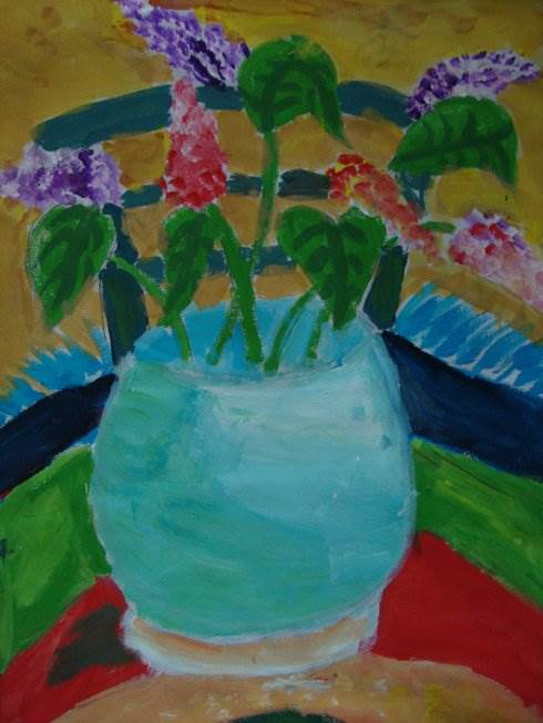 适合小学生画的水粉画
