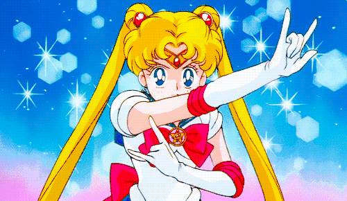 美少女战士水粉画