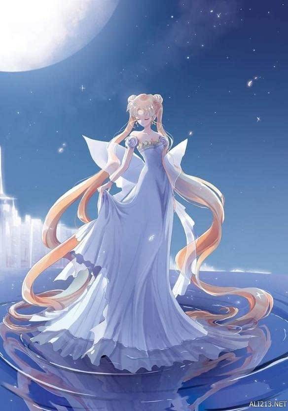 美少女战士水粉画