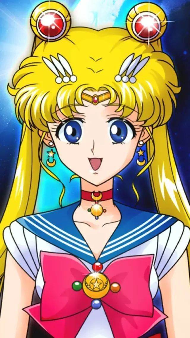 美少女战士水粉画