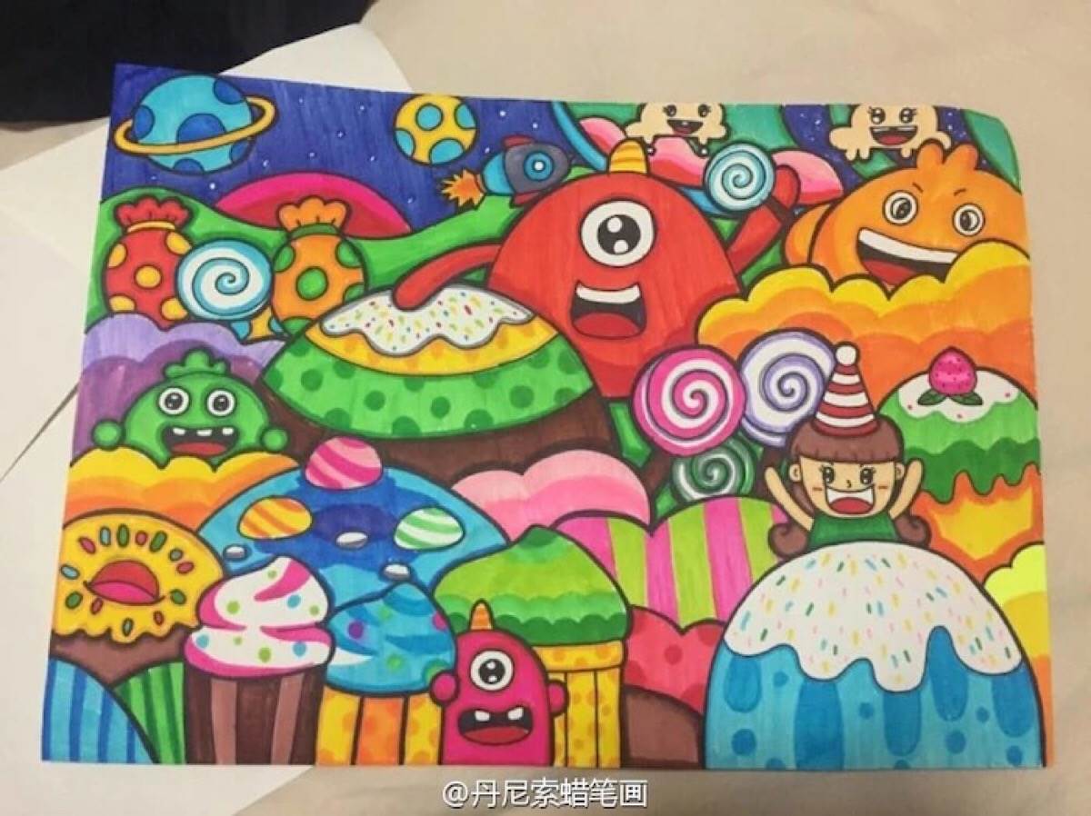 水粉画简单初学