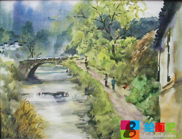 农民水粉画
