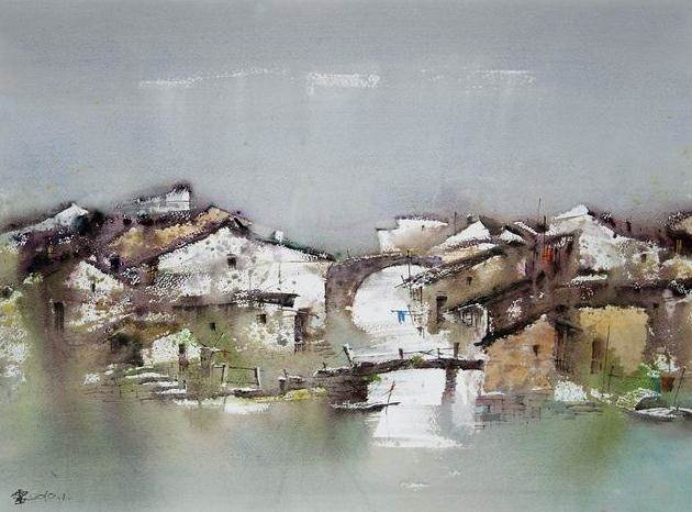 大师的水彩画