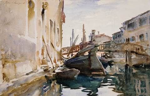 萨金特水彩画作品