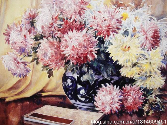 教师水彩画