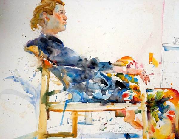 大师级水彩画作品