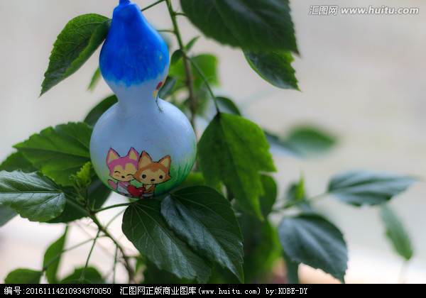 葫芦水彩画