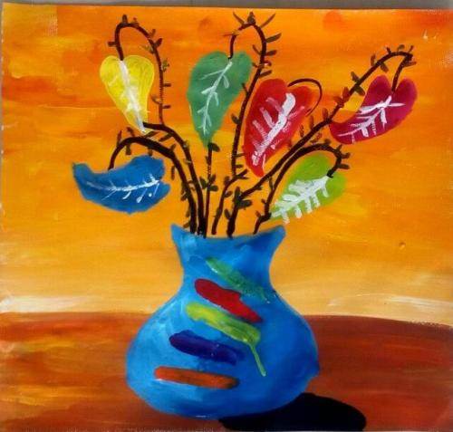 简单易画的水粉画