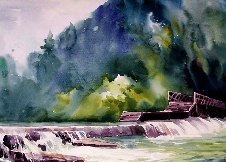 水彩画风景大全