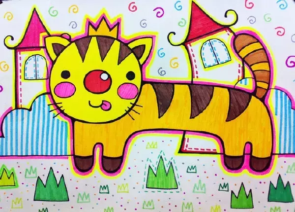 儿童画画大全水彩画