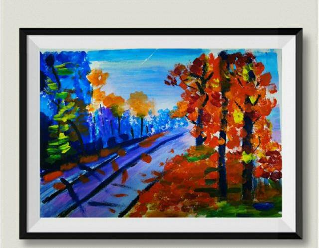 简单易画的水粉画