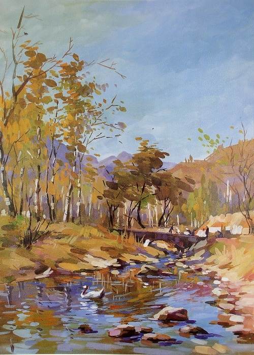 水粉画是怎么画的