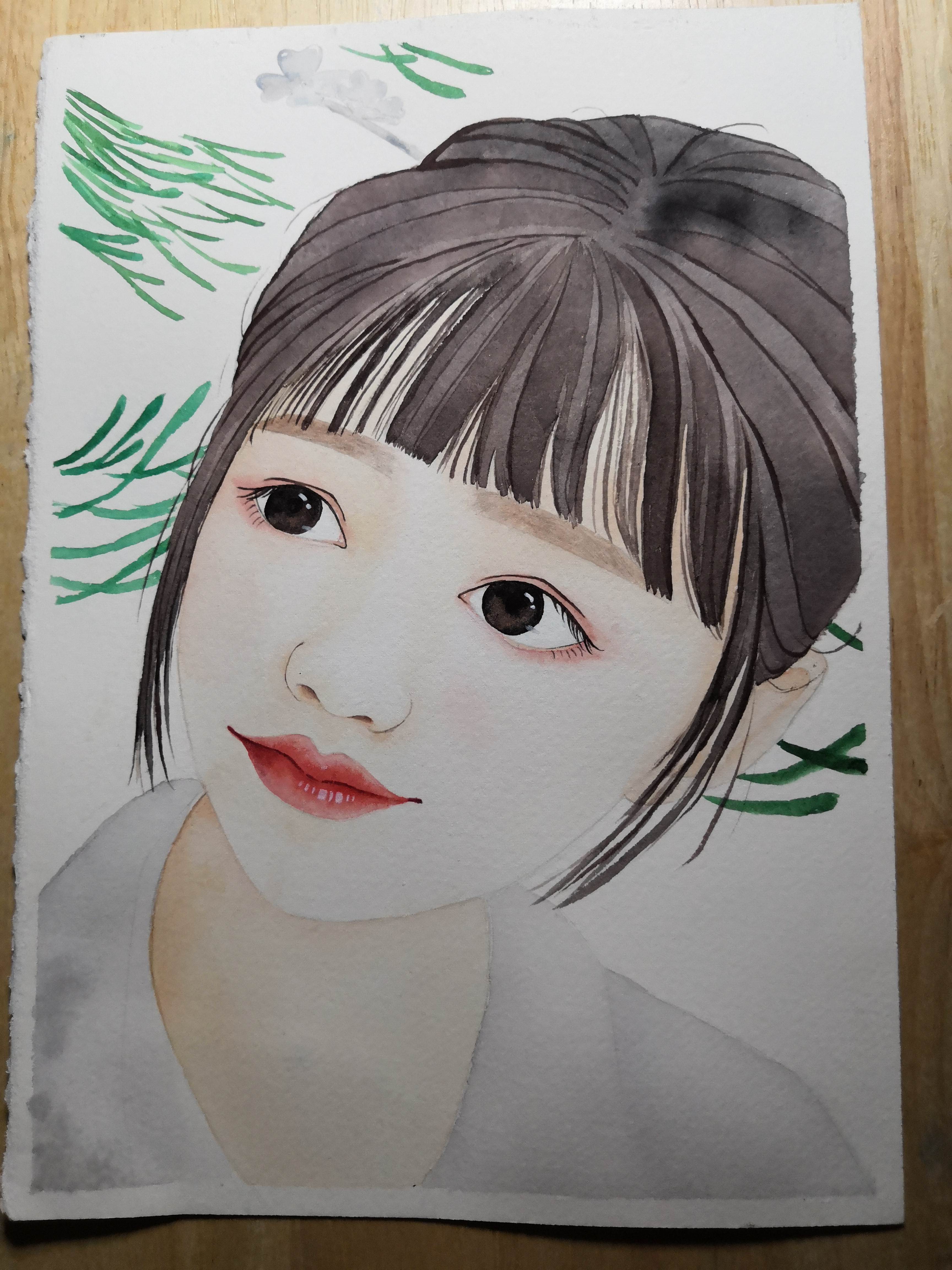 水彩画人物教程步骤