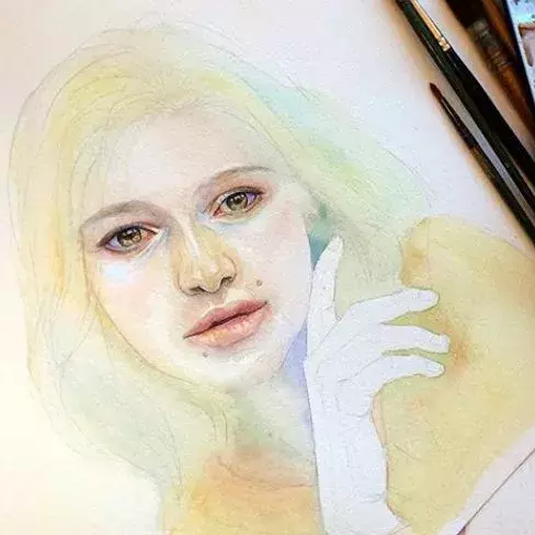 水彩画人物教程步骤