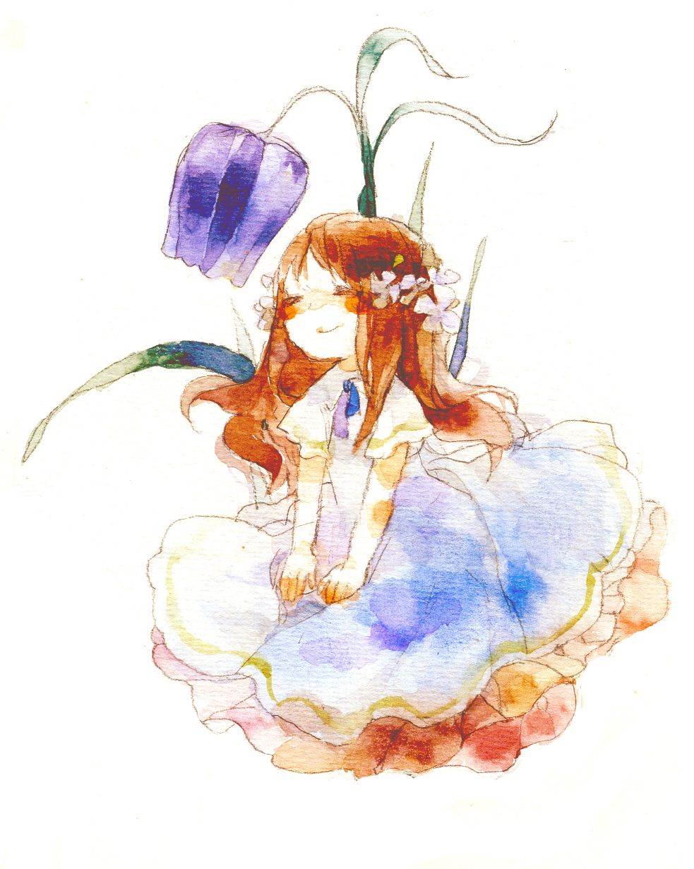 漫画水彩画